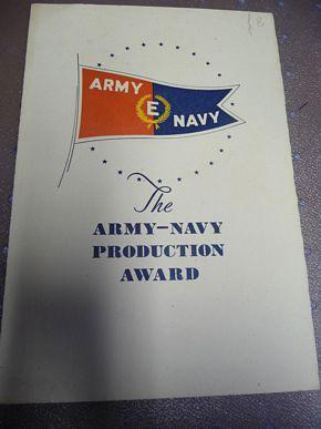 USA WW2   E AWARD PAPERWORK