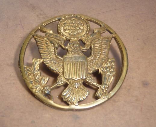 USA ARMY ENLISTED CAP INSIGNIA. Post WW2