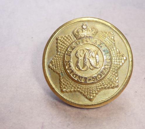 INDIAN MEDICAL SERVICE UNIFORM BUTTON