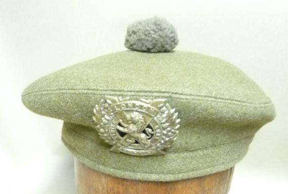 BRITISH WW2 LONDON SCOTTISH OFFICER'S BONNET