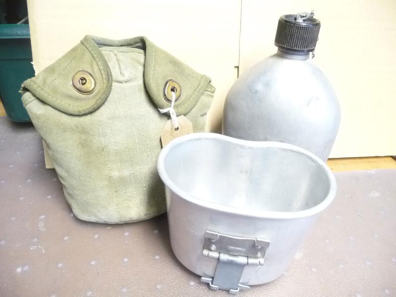 USA WW2 WATERBOTTLE SET