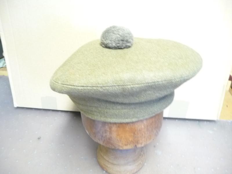 BRITISH OFFICER'S TAM O' SHANTER CAP