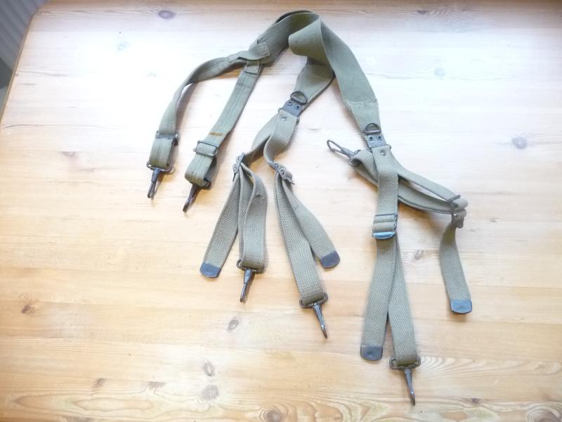 USA WW2 M1936 COMBAT SUSPENDERS